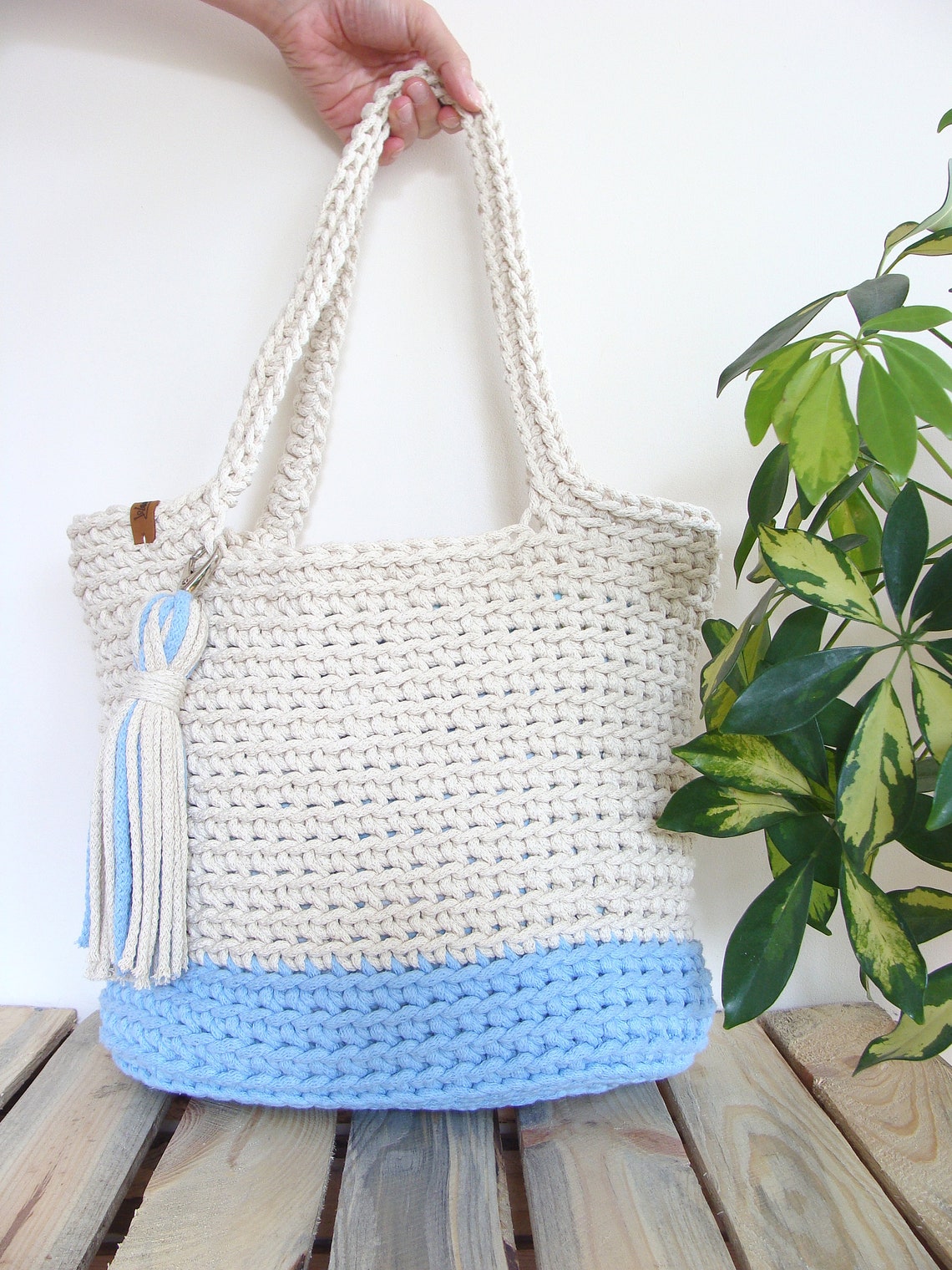 Crochet Bag Pattern Tote Bag Pattern Easy Crochet Pattern | Etsy