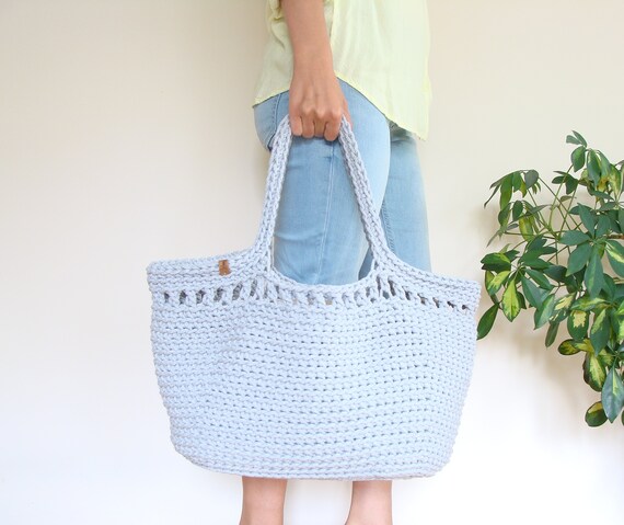 Large Crochet Bag Pattern Tote Bag 