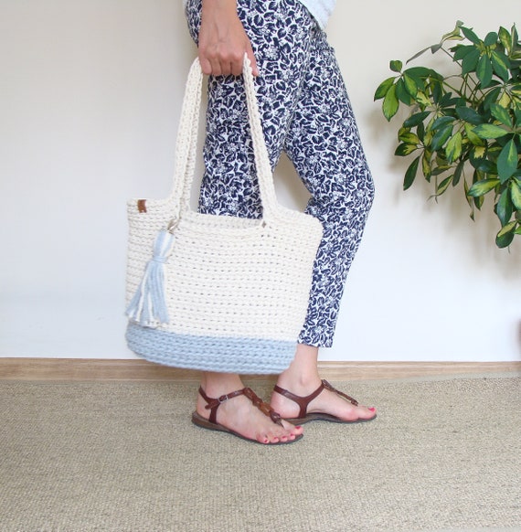 easy crochet tote bag pattern