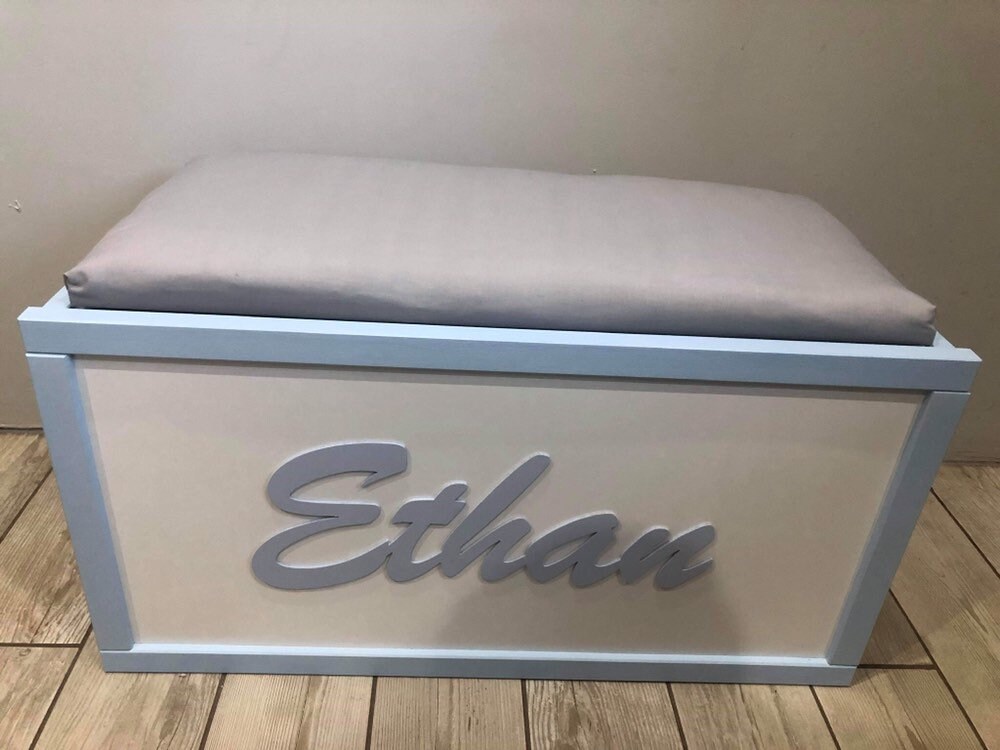 large personalised toy boxes