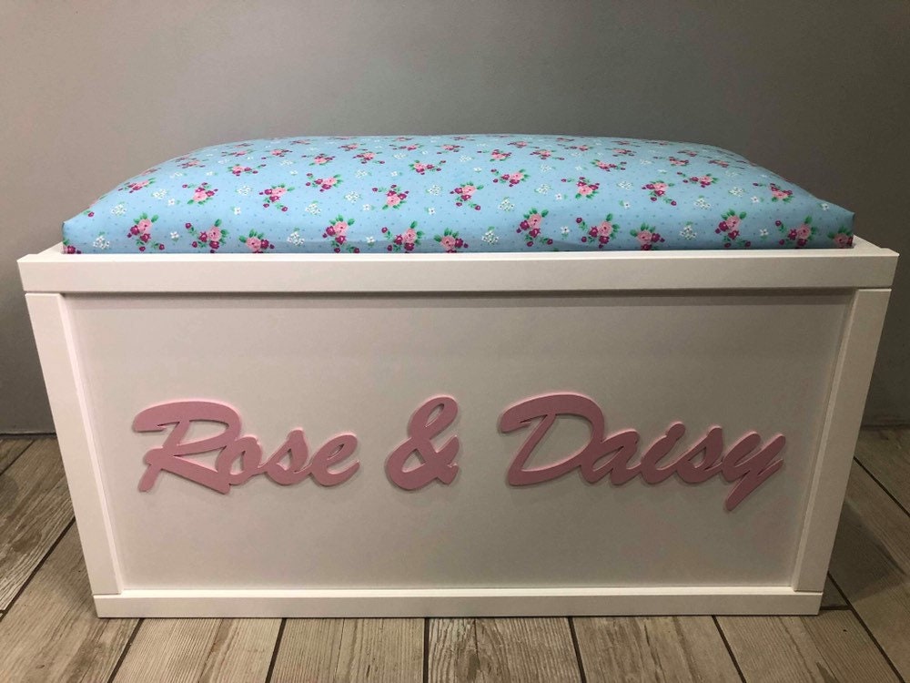 large personalised toy boxes