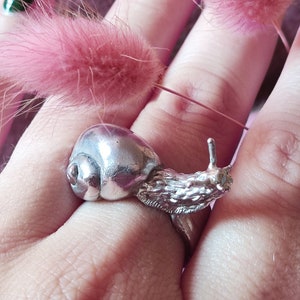 Tilda de Slak ring in 925 zilver
