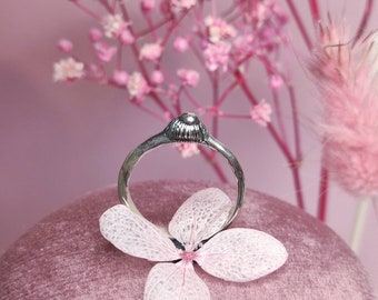 Coral Reef Ring in silver 925 - I size (taglia UK)