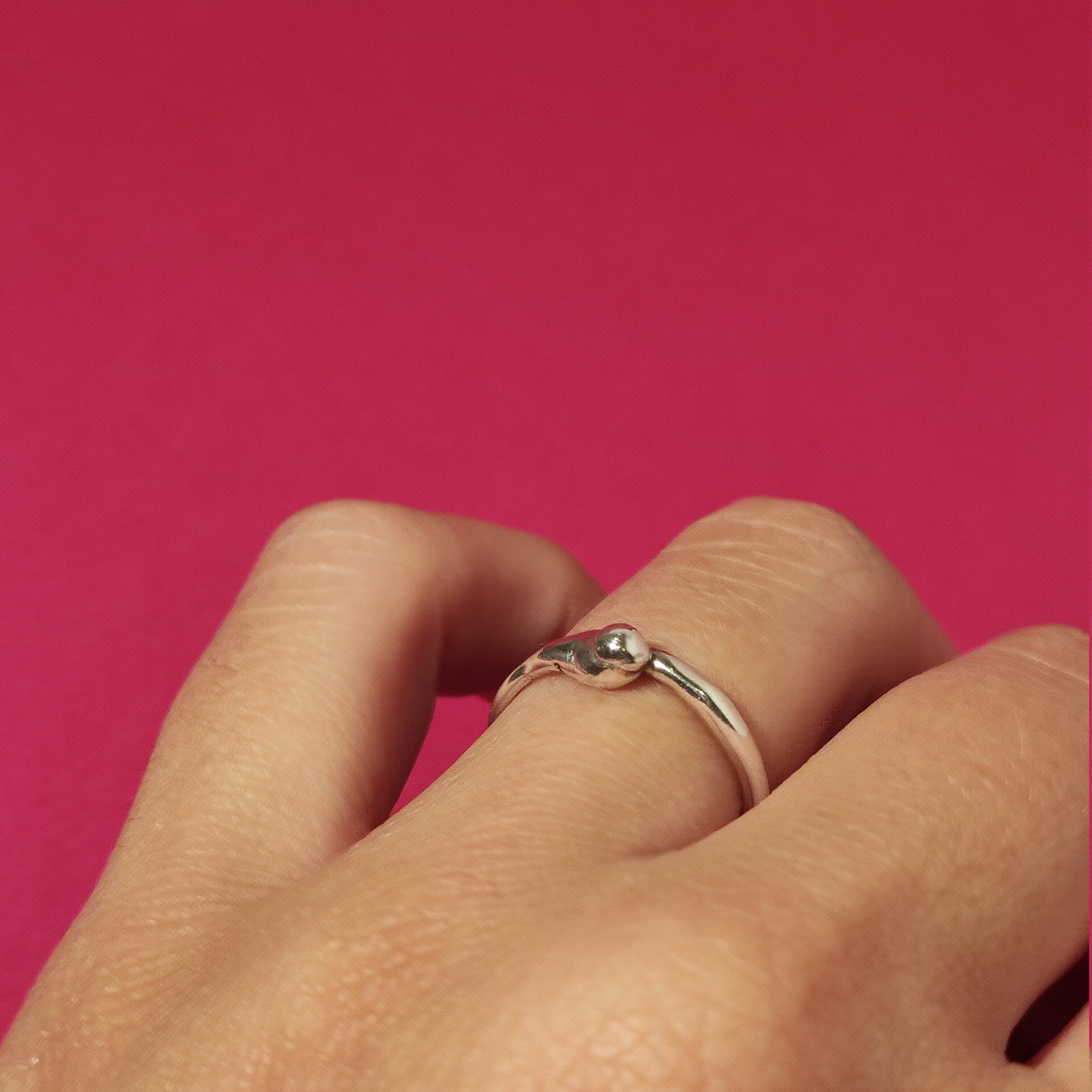 Irregular Band Ring in silver 925 Etsy