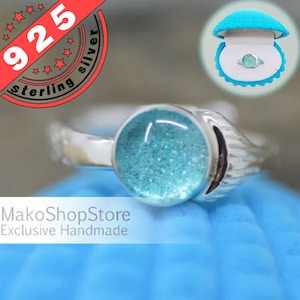 Un anillo de luna mako Etsy Espana