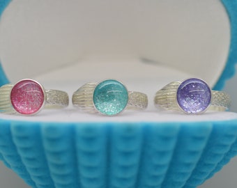 Real mako shop mermaids moon ring