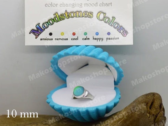 MAKO Mermaid Inspired Adjustable Mermaids Moon Pool Ring