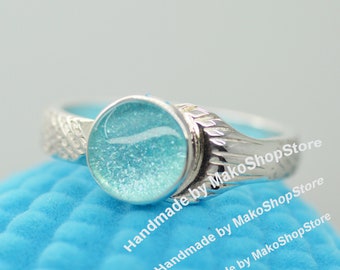 Mako Mermaid Moon Ring