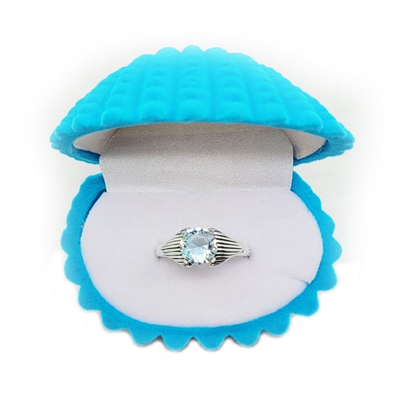 Mako Mermaid Moonpool Ile des secrets Bague argent sterling 925 Double queues avec pierres de naissance a facettes Etsy France