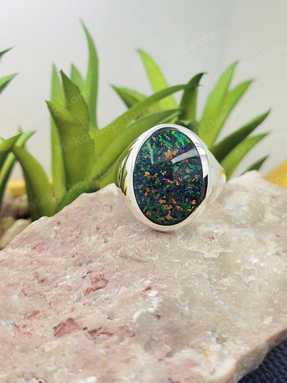 Midnight 2024 opal ring