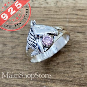 Vintage Sterling Silver Horse Ring Size 7,8,9 - Etsy