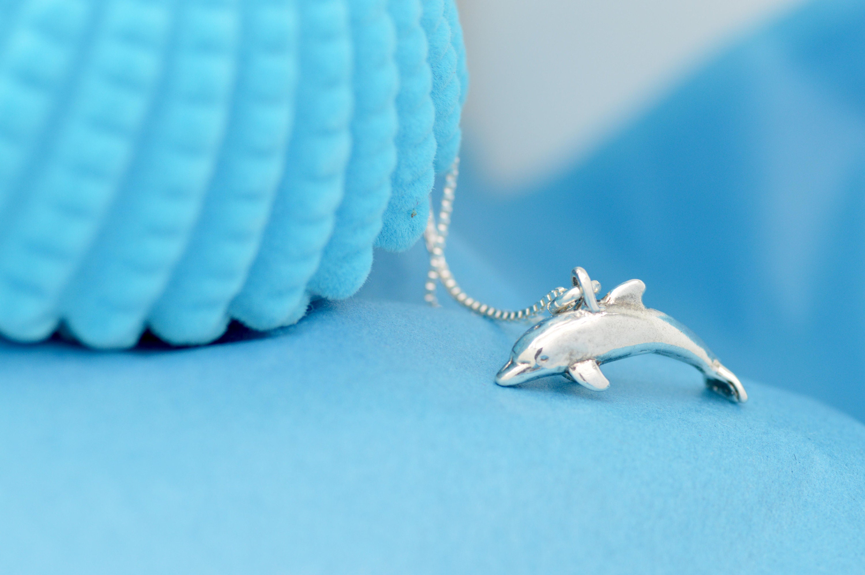 Mako Mermaid Mimmi's Dolphin charm Pendant sterling silver 925