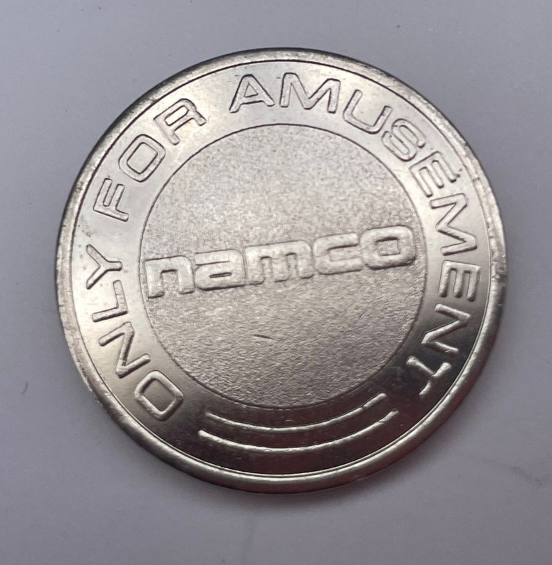 NAMCO Arcade Token, Vintage 1980s, Vintage Arcade Token, Coin, Candy