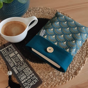 Book pouch, Art Deco Fan Model