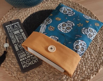 Pochette à livre, Calaveras Bleu