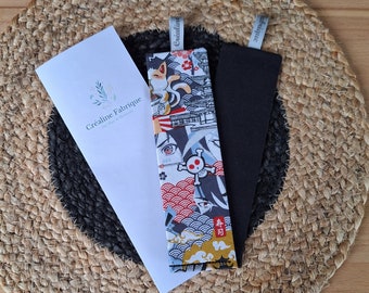 Other collections: Fabric bookmark, with or without book quote
