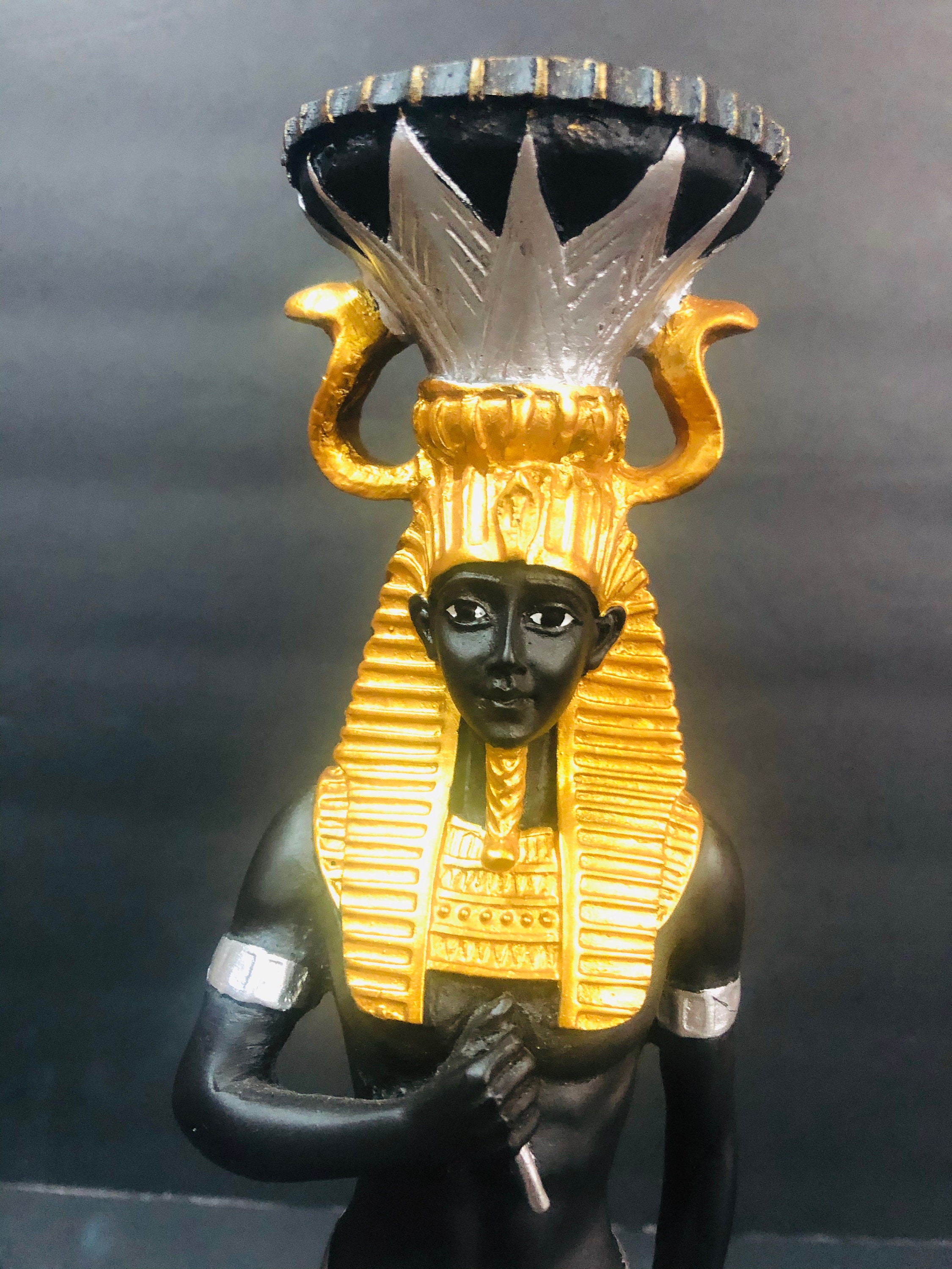 12 Unique Egyptian God king tut statue marble stone Etsy