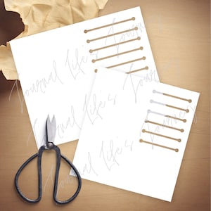 Junk Journal Folio Folder Pocket Insert SVG Cut File Digital Download