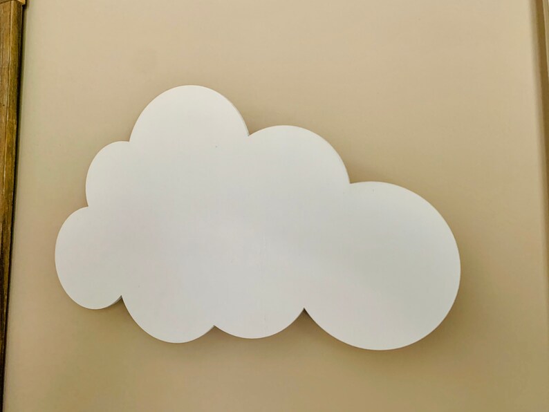 LED Cloud Moon Nightlight for Nursery Battery