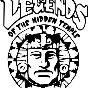 Leggende del tempio nascosto - Download immediato di grafica vettoriale