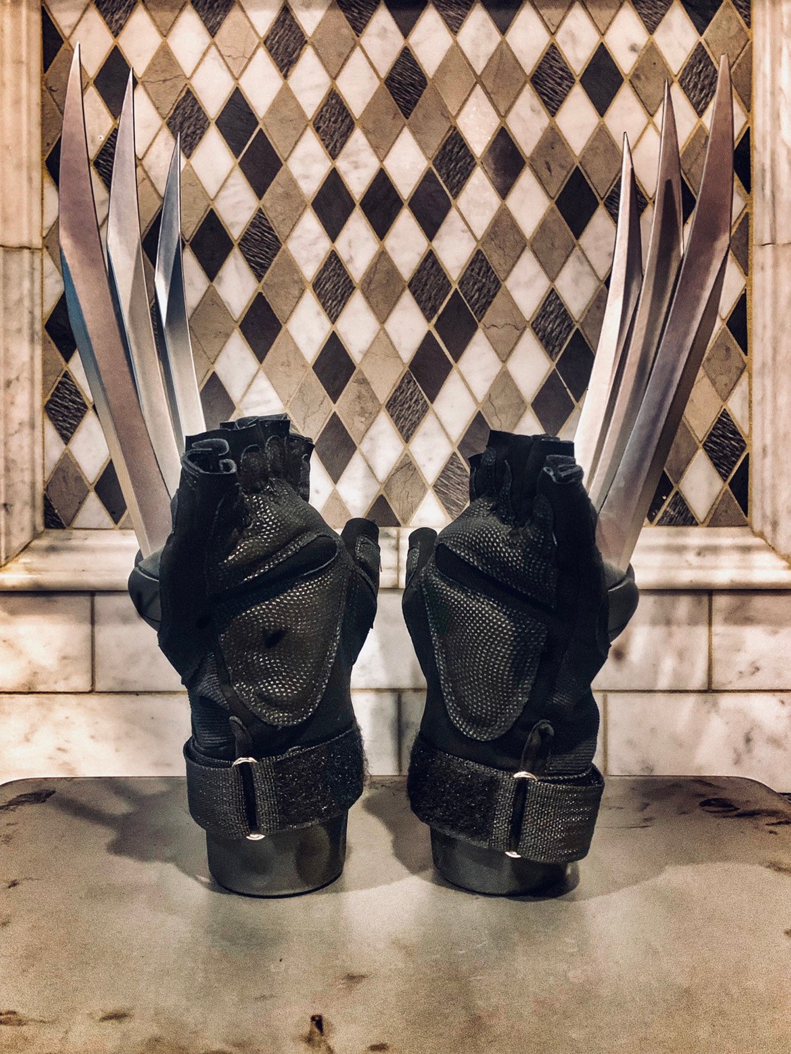 Wolverine Claw Gloves Hands free Claws XMen Etsy