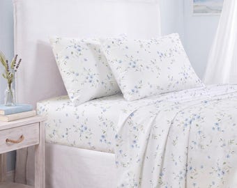 Soft Bloom 4-Piece Sheet Set
