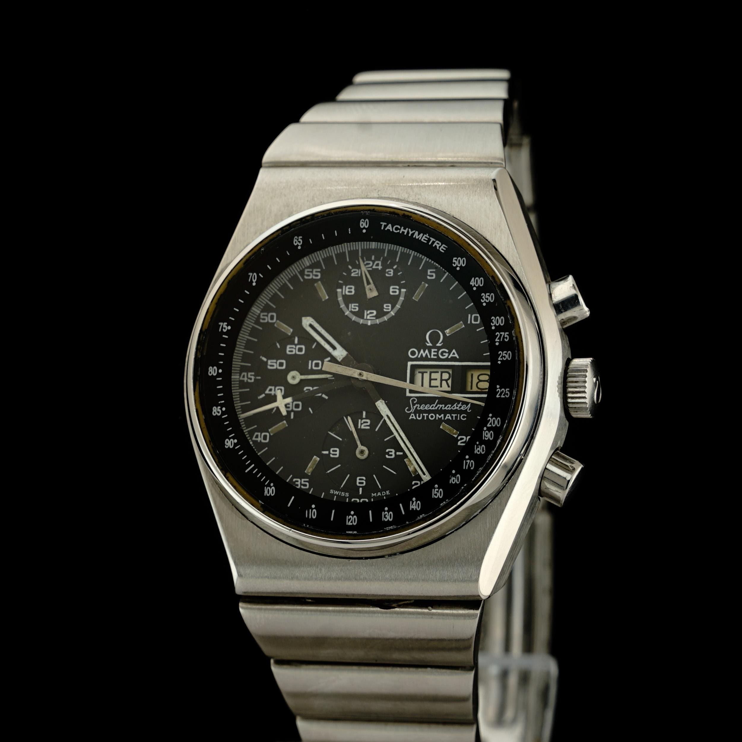 ヴィンテージ Watch 1981 Speedmaster Omega Speedmaster Kaliber 1045, Omega Komplette