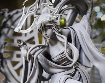 Winter Plum | NomNom Originals | Diorama | Garage Kit | 3D Printed Resin | DIY Model Kit
