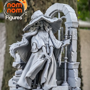 Elden Ring | Ranni, The Four Handed Witch | Figurine | Diorama | Miniature | Statue |  Garage Kit | Video Game Decor