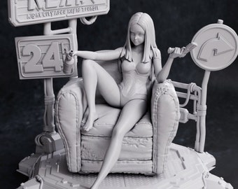 Cyberpunk Edgerunners | Rebecca | Figurine | Diorama | Miniature | Statue | Garage Kit | Anime Decor