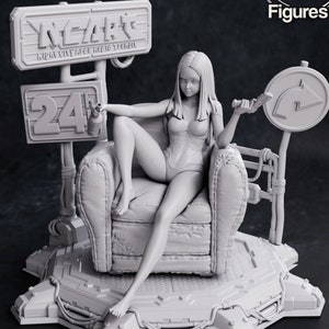 Cyberpunk Edgerunners | Rebecca | Figurine | Diorama | Miniature | Statue | Garage Kit | Anime Decor