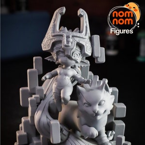 Chibi Midna | Legend Of Zelda | Twilight Princess | Figurine | Diorama | Miniature | Statue | Garage Kit | Video Game Decor
