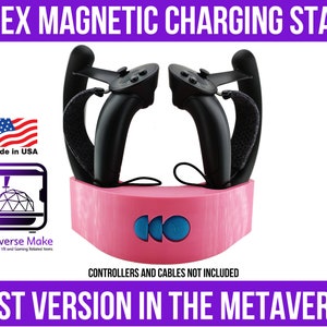 Magnetic Charging Stand For Valve Index Boom Style (Cables Not Included)