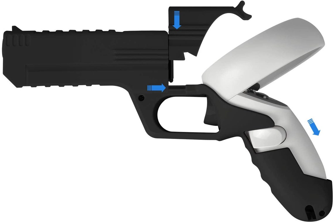 Pistol Accessories Gun Set Made for Oculus Quest 2 Great for Etsy