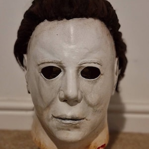 Michael Myers Licenced Mask by Trick or Treat Studio from &#39;Halloween 1978&#39;  - Overhauled/ Repainted - Myers, Freddy, Jason Vorhees