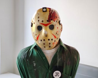 13日の金曜日　ジェイソン　ライフサイズバスト　胸像 Jason voorhees Friday the 13th:The Final Chapter pt4 Museum