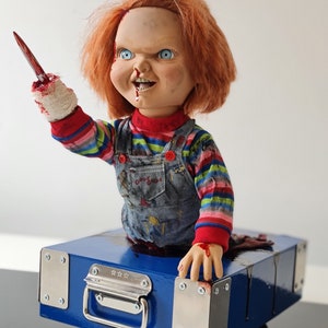 Talking chucky doll on sale