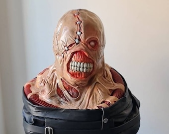 1:1 Nemesis from 'Resident Evil' full torso display bust - Resident Evil, Umbrella Corporation, Redfield, T-Virus, Zombies, Mask