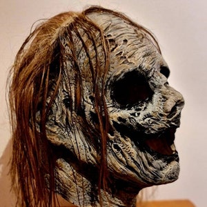 The Walking Dead Maske - Negan (Deluxe) Flüsterer Maske Cosplay Replica inspiriert von The Walking Dead - Lucille, The Wisperers, Beta, Alpha
