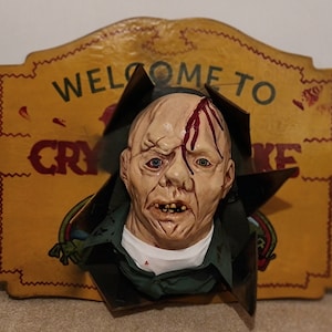Jason Voorhees 1: 1 Lebensgroße Display Wandbehang / Büste - Überholte Maske von Rubber Johnnies From &#39;Freitag der 13te Teil 3&#39; Myers, Freddy,