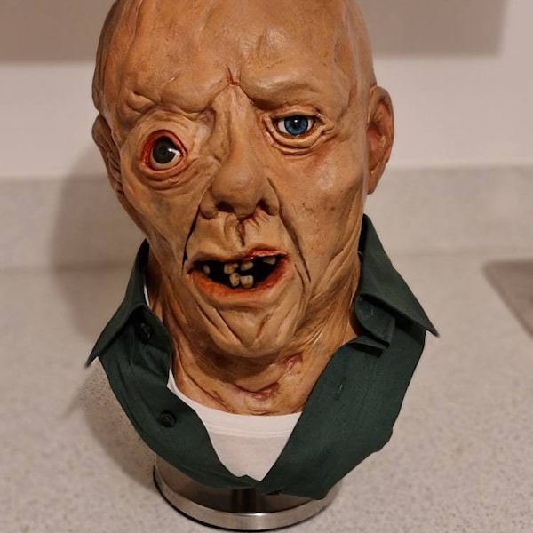 Jason Voorhees 1:1 Lifesize Display Bust - Overhauled Mask by Rubber Johnnies From 'Friday the 13th Part 3' Myers, Freddy,