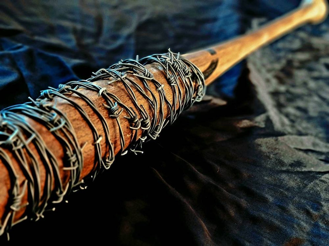 Lucille Bat Prop Replica 11 Scale Inspired by The Walking Etsy