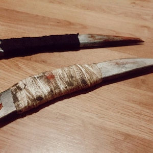 The Last of Us Shiv 1:1 Scale Prop replica - Pair of Shivs (Safe 100% Wooden)