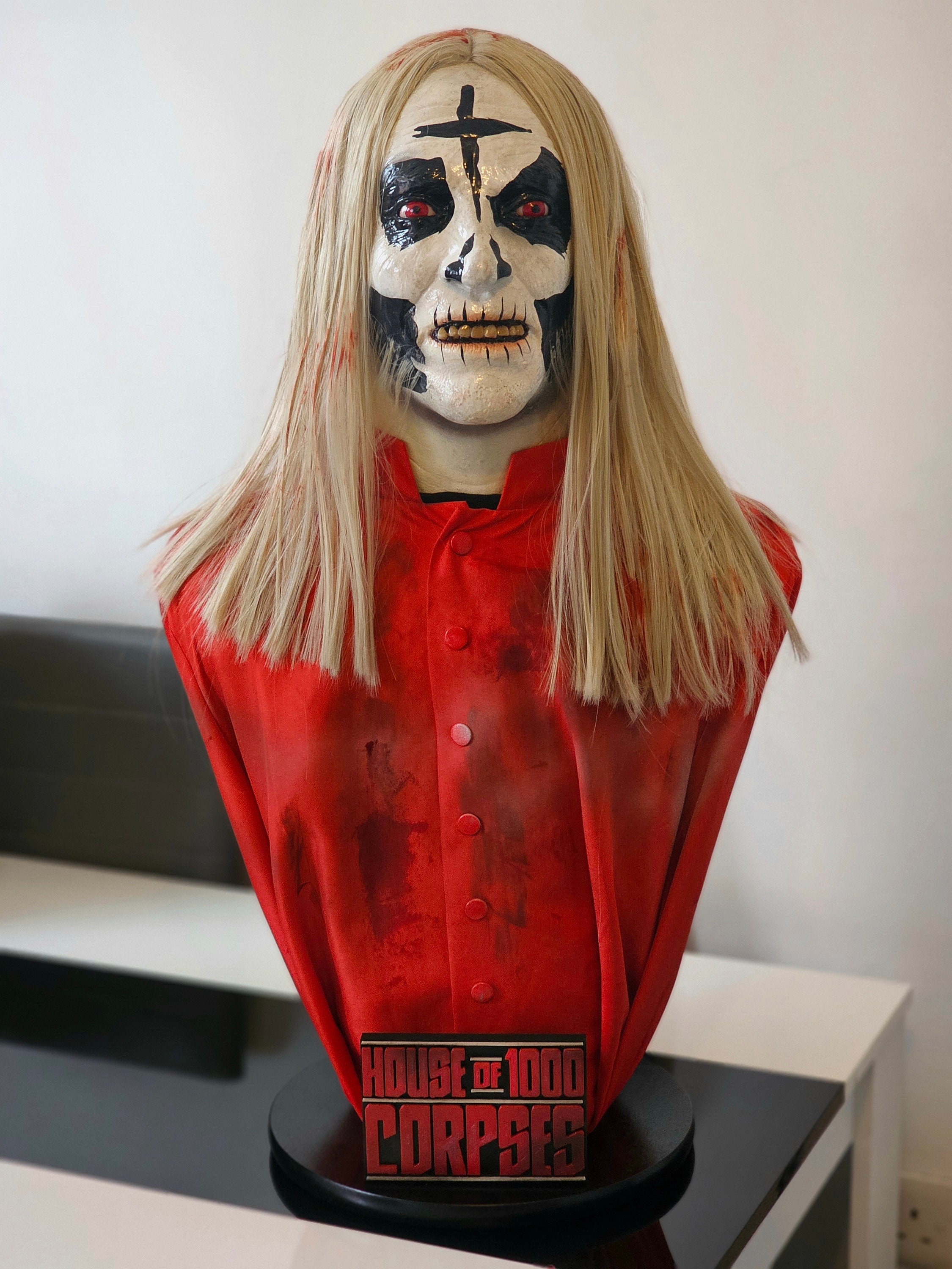 1:1 Otis From 'house of 1000 Corpses' - Life-size Scale Bust