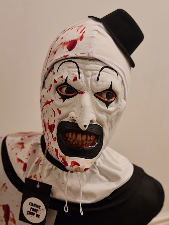 ラテックス製のピエロのディスプレイ用胸像 - 恐ろしいピエロの