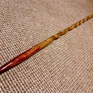 Morgan&#39;s Bo Staff Inspired by &#39;The Walking Dead&#39; 1:1 (5.5ft) Scale Replica (Bloody) - Fear, Lucille, Alpha, Beta, Morgan Jones