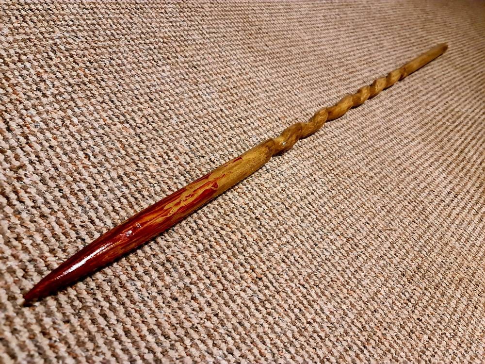 Morgan's Bo Staff Inspired by 'The Walking Dead' 1:1 (5.5ft) Scale Replica (Bloody) - Fear, Lucille, Alpha, Beta, Morgan Jones