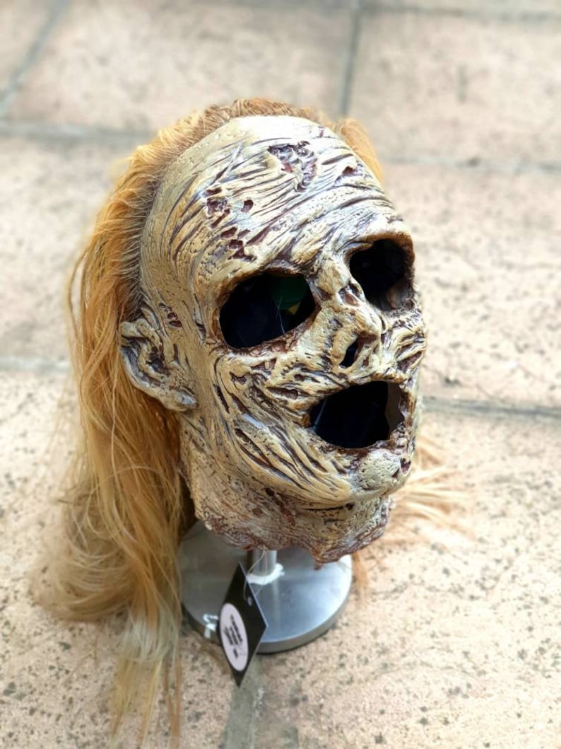 The Walking Dead Masks Alpha & Beta Mask Cosplay Set Bundle Replica masks inspired by The Walking Dead Lucille, Wisperers, Negan image 9