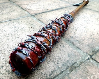 Lucille Bat Replica Prop - 1:1 Scale - Inspired by The Walking Dead -  (Safe Leather Wire)