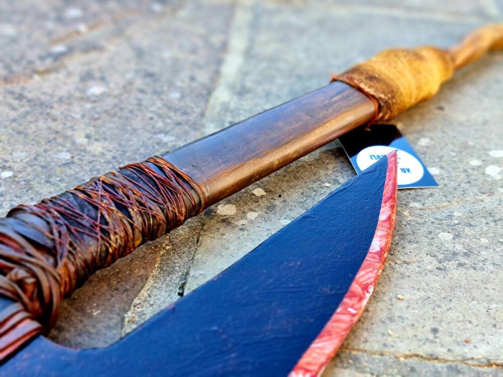 New Combined Axe / Bo Staff Prop Inspirado en Etsy